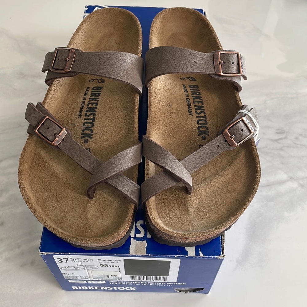Birkenstock Mayari Sandals size 6.0 in Mocha *BNWT